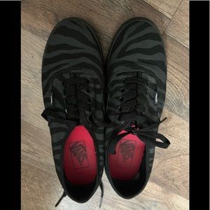 Zebra print vans